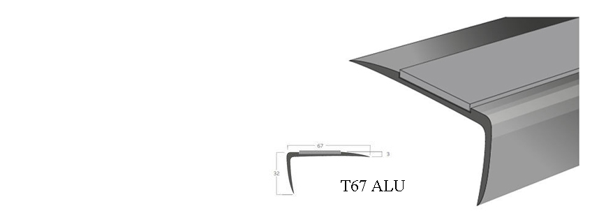 Nas treapta aluminiu T67 ALU